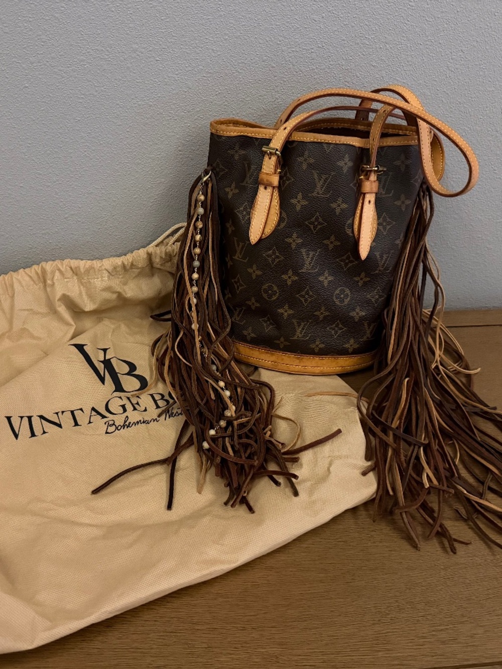 Vintage Boho Petit French Tote
